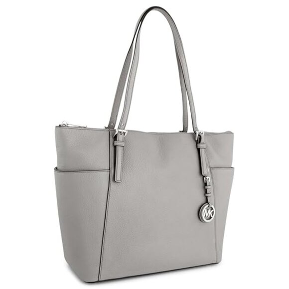 MICHAEL KORS Jet Set East West Top Zip Leather Tote - Cinder 35H6STTT9L - Picture 6 of 9